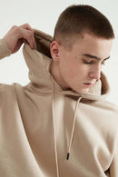Essential Heavyweight Fleece Hoodie - Khaki