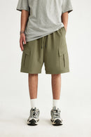 Detachable Multi-Pocket Utility Cargo Pants - Green
