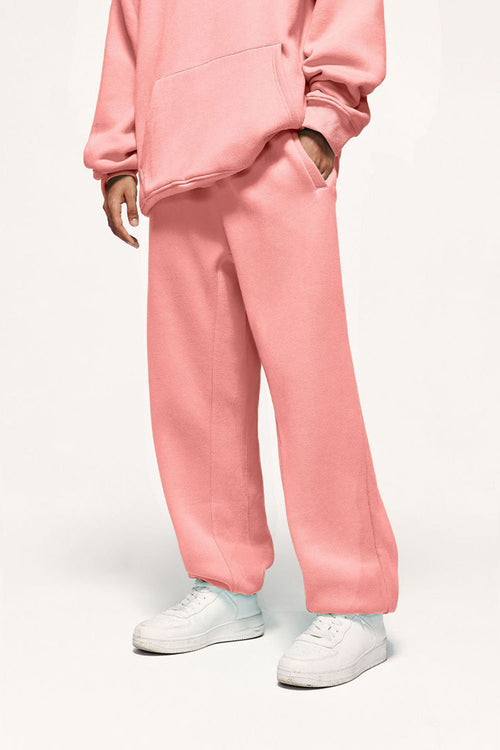 Heavyweight Fleece Joggers - Pink