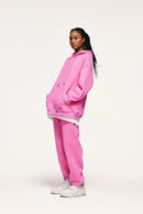 Heavyweight Fleece Joggers - Rose Pink