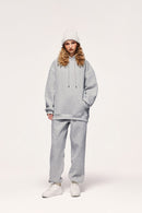 Heavyweight Fleece Joggers - Light Gray