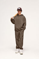 Heavyweight Fleece Joggers - Coffee