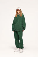 Heavyweight Fleece Joggers - Blackish Green