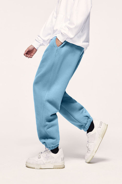 Heavyweight Fleece Joggers - Clear Sky Blue