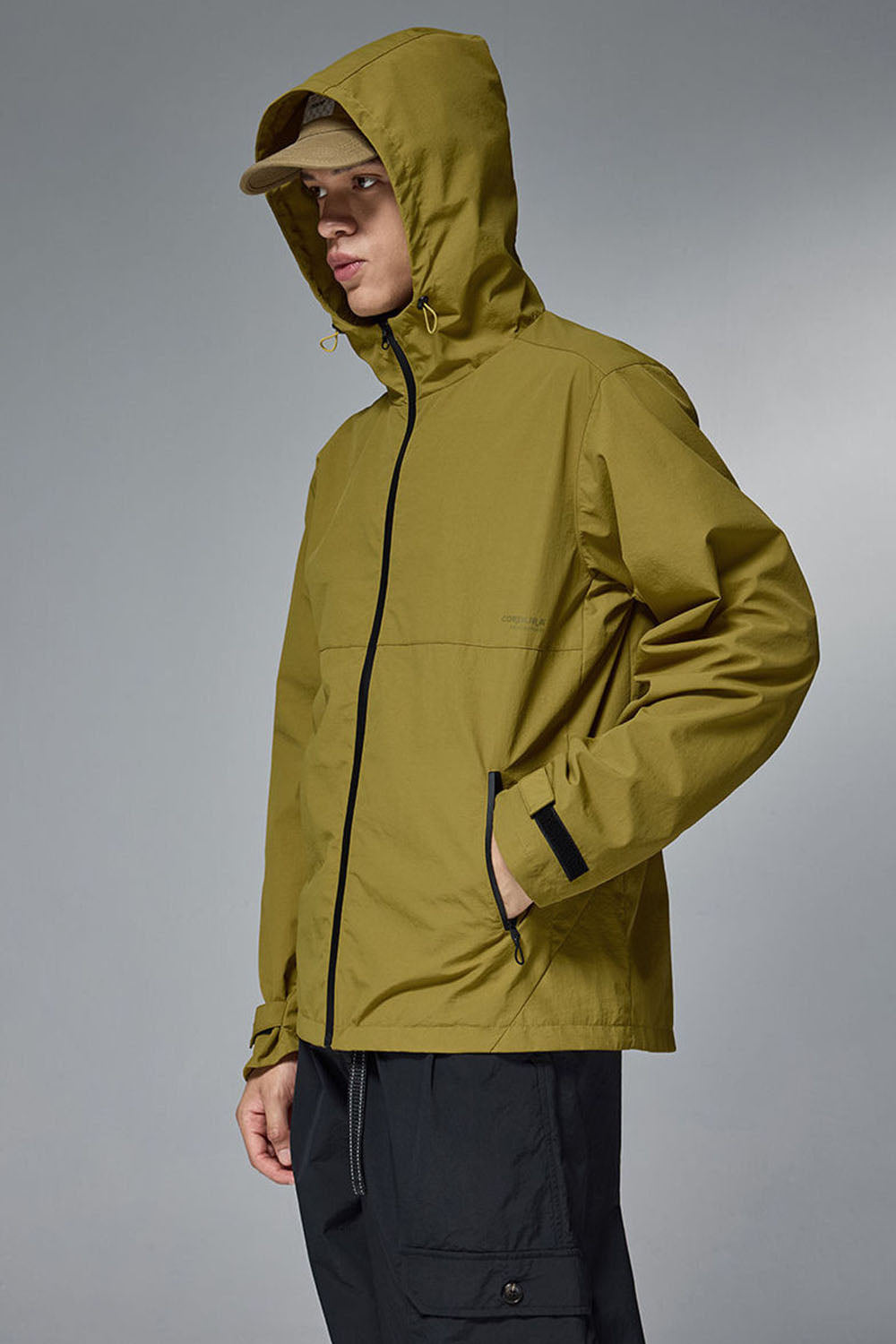 Men's CORDURA Waterproof Windproof Hooded Jacket