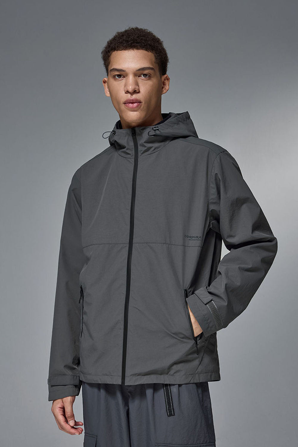 Men's CORDURA Waterproof Windproof Hooded Jacket