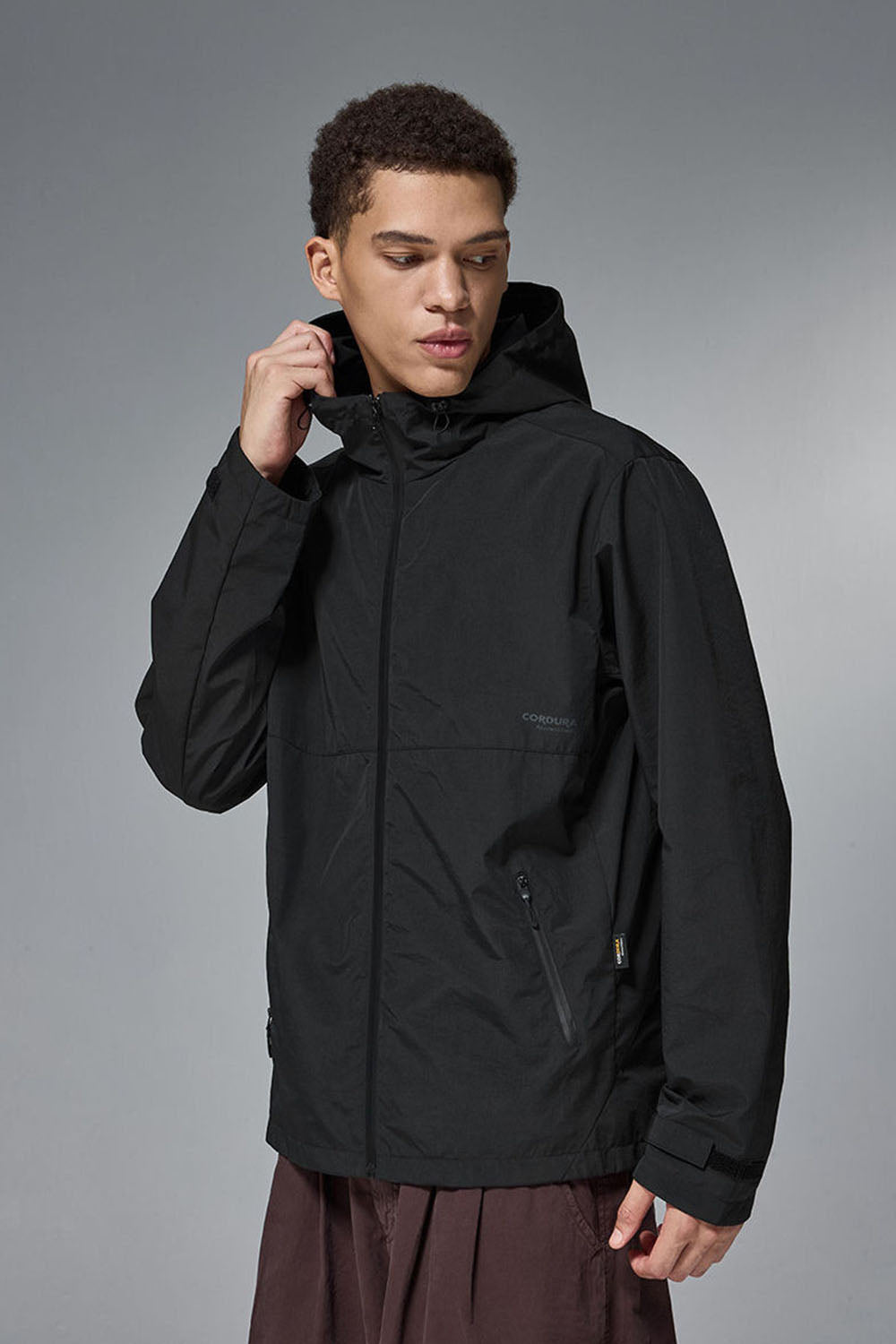 Men's CORDURA Waterproof Windproof Hooded Jacket