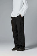 Abrasion-Resistant CORDURA Straight-Leg Cargo Pants in Black - three-quarter front modeled view