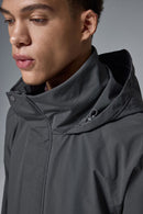 CORDURA Hooded Longline Windbreaker - Wilderness Gray