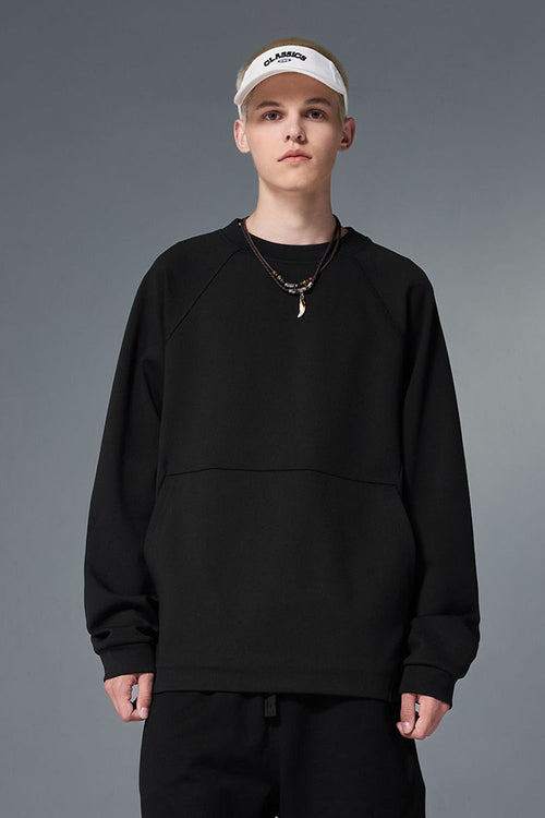 Heavyweight Fleece Crewneck - Black