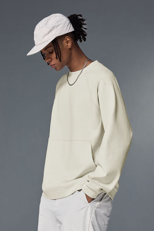 Thermal Control Fleece Crewneck - Sand