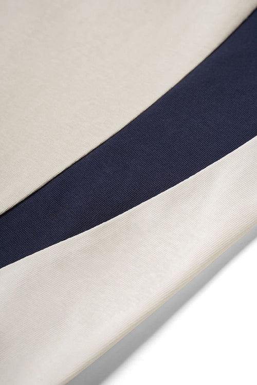 Puff-Print Vintage Athletic Long-Sleeve Tee - Apricot