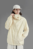 Lightweight Outdoor Hooded Jacket - Yellow