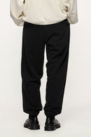 Brushed Fleece Joggers - Active Black