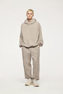 Brushed Fleece Joggers - Heather Gray