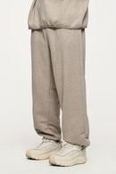 Brushed Fleece Joggers - Heather Gray