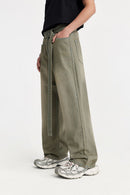 Washed Gradient Denim Jeans - Yellow