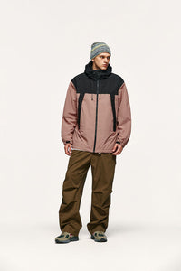 Fleece-Lined Weatherproof Shell Jacket - Misty Pink