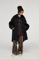 Waterproof Fishtail Utility Parka - Black