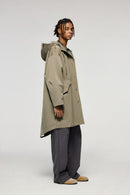 Waterproof Fishtail Utility Parka - Green