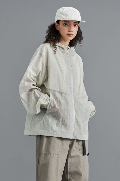 Lightweight Protective Utility Jacket - White
