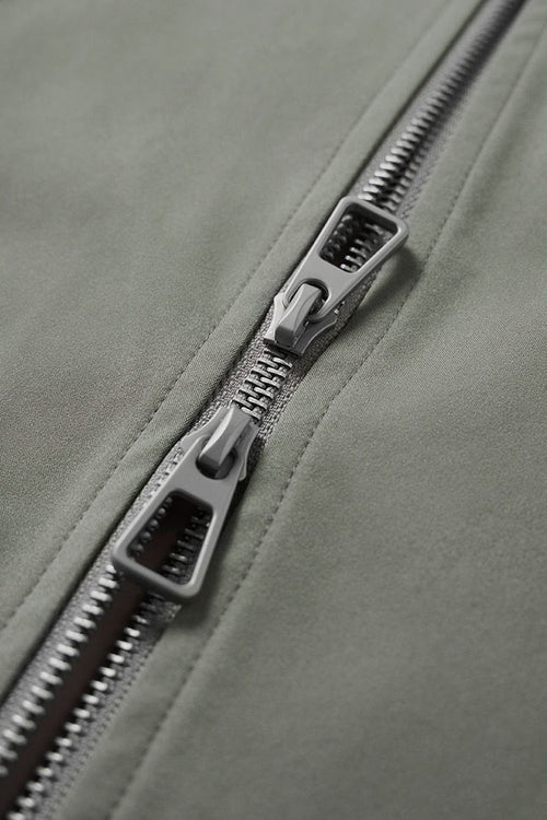 Crinkle Utility Vest - Gray
