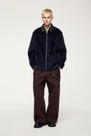 Studded Corduroy Jacket - Royal Blue