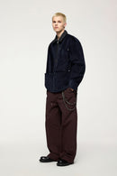 Studded Corduroy Jacket - Royal Blue