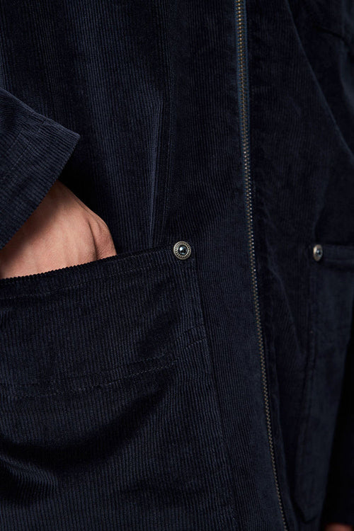 Studded Corduroy Jacket - Royal Blue
