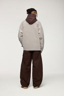 Corduroy Collar Utility Jacket - Apricot