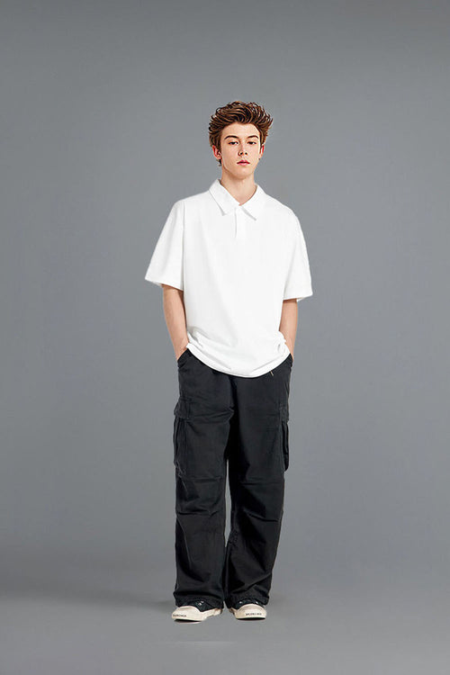 Tech Cooling Quick-Dry Polo Shirt - Off White