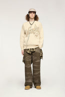 Vintage Wash Utility Carpenter Pant - Khaki Green