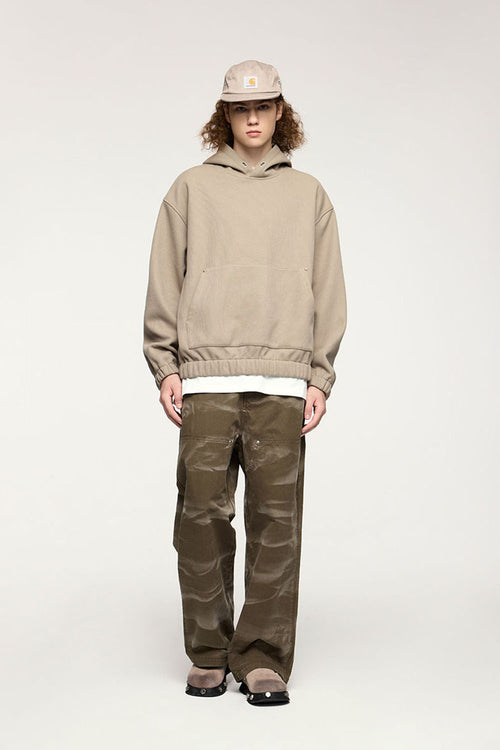 Vintage Wash Utility Carpenter Pant - Khaki Green