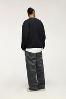 Vintage Wash Utility Carpenter Pant - Black