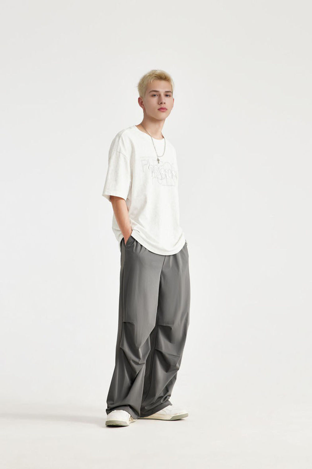 Cooling Parachute Fabric Casual Pants for Men