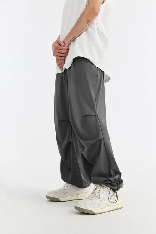 Lightweight Cooling Parachute Pants - Charcoal