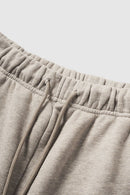 Heavyweight Fleece Straight-Leg Track Pant - Heather Gray