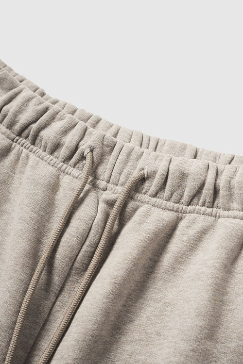 Heavyweight Fleece Straight-Leg Track Pant - Heather Gray