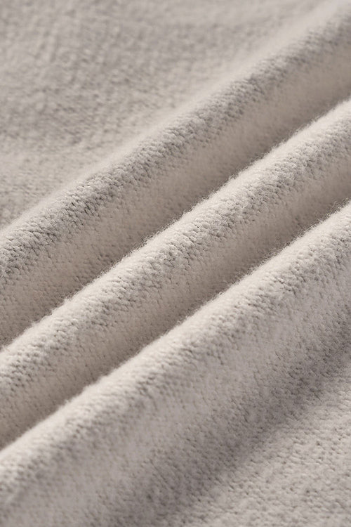 Heavyweight Fleece Straight-Leg Track Pant - Heather Gray
