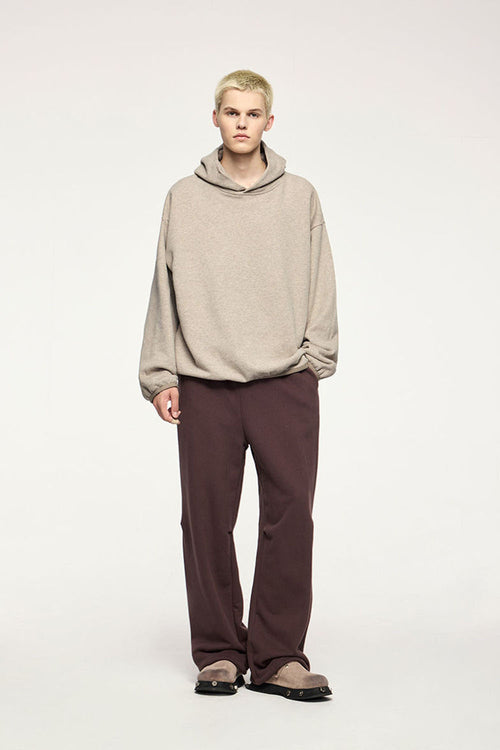 Heavyweight Premium Fleece Hoodie - Heather Gray