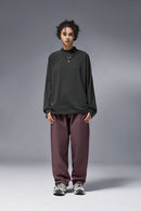 Reversible Fleece Half-Zip Pullover - Dark Gray