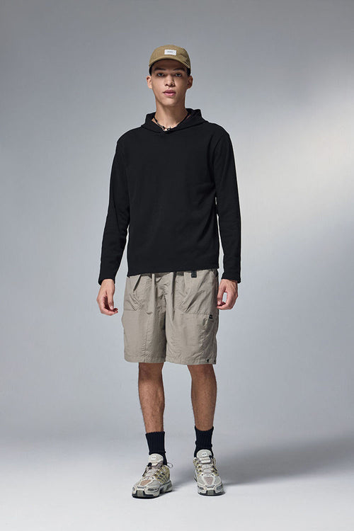 Reversible Fleece Base Layer Hoodie - Black
