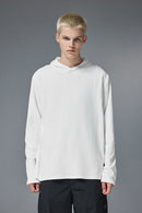 Reversible Fleece Base Layer Hoodie - Off White