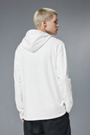 Reversible Fleece Base Layer Hoodie - Off White