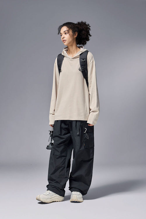 Reversible Fleece Base Layer Hoodie - Khaki
