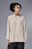 Reversible Fleece Base Layer Hoodie - Khaki