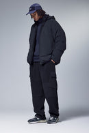 Thermal Fleece Utility Sweatpants - Navy Blue