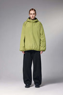 4-Way Stretch Thermal-Fleece Straight-Leg Sweatpants in Black - full-length modeled view