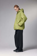 4-Way Stretch Thermal-Fleece Straight-Leg Sweatpants in Black - three-quarter front modeled view