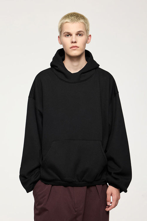 Thermal Fleece Everyday Hoodie - Black